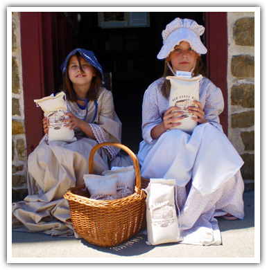 Kids with Old Stone Mill Flour
