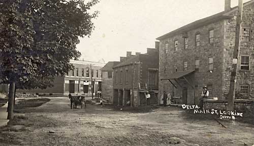 Main Street in Delta, 1905