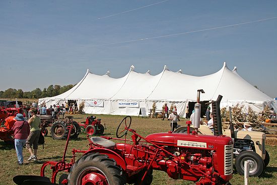 The Heritage Tent at the IPM