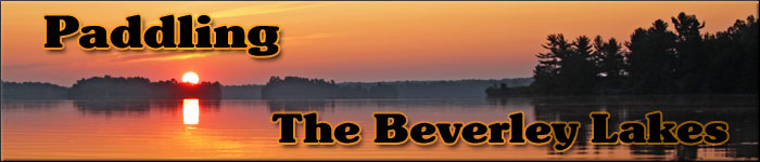 Sunrise on Upper Beverley Lake - photo by: Ken W. Watson